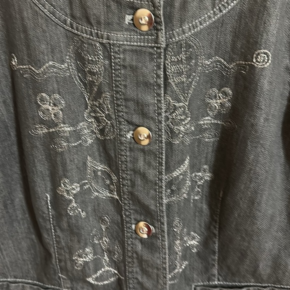 City Blues by Koret Denim Embroidered Jacket - Picture 2 of 5